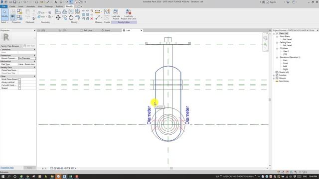 REVIT MEP 2020 | BAI 3.2:Family Valve P2 (lookup table)| Nhat Tran смотреть онлайн