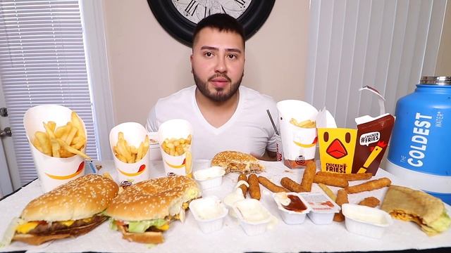 Huge Burger King MUKBANG смотреть онлайн