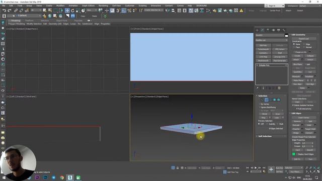 Modelling 3Ds Max "RH BELIZE TEAK LOUNGE CHAIR" - 3 - qism смотреть онлайн