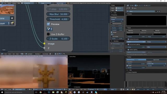 [Blender] Depth Of Field Tutorial смотреть онлайн