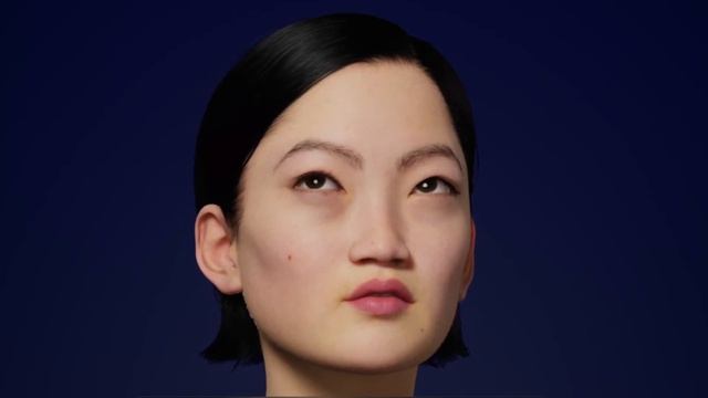 Asian woman, 3D Head, Fully rigged 3D character, Zbrush + Unreal 5 + MetaHuman смотреть онлайн