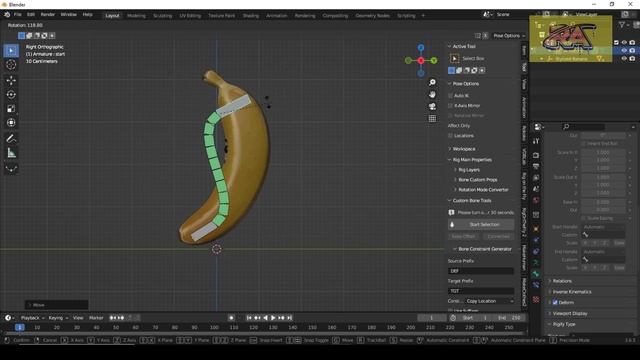Blender : Easy Bendy Bone Effects | Rubber like Rig in Blender смотреть онлайн