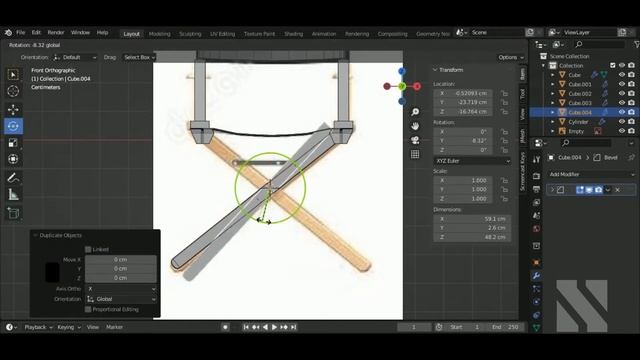 Director's Chair Blender/SubstancePainter смотреть онлайн