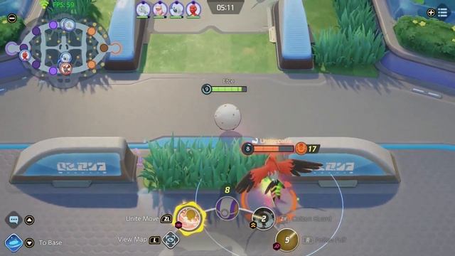 Newb Eldegoss Decimation in Pokemon Unite [1st Match ever] смотреть онлайн