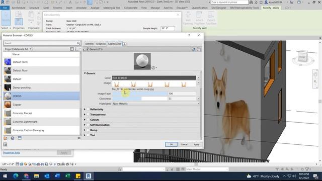 Revit Adding Materials to Walls + Floors смотреть онлайн