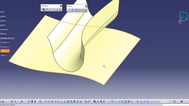 Shape Fillet - CATIA V5- CATIALOG смотреть онлайн