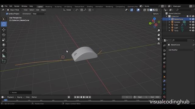Blender Course for Beginners - Modeling of a mouse and monitor #5 смотреть онлайн