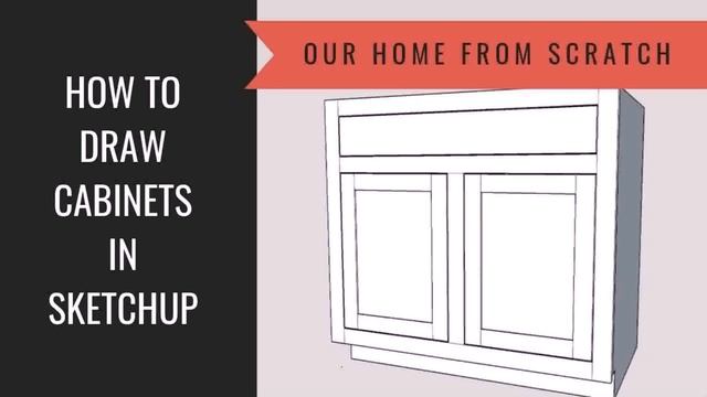 Sketchup Kitchen Design Dynamic Components Cabinets смотреть онлайн