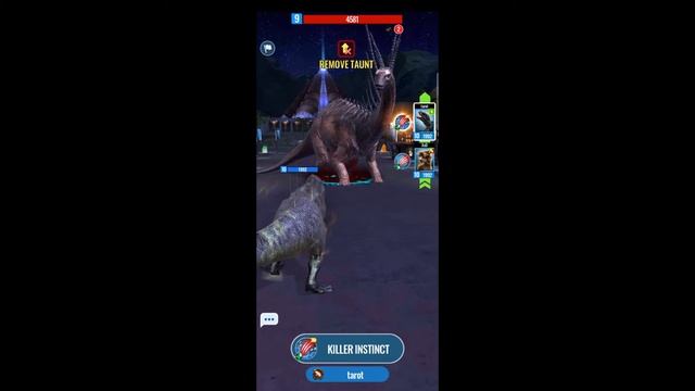 albertosaurus raids carnotaurus and bajadasaurus 2 turns each