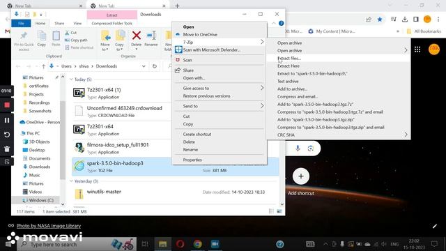 Extract TGZ file using 7-ZIP смотреть онлайн