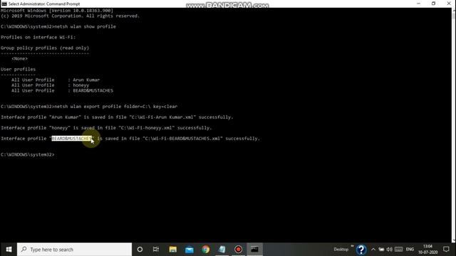 Hack All Wi-Fi Password by CMD Window 7/8/10 Crack wifi password смотреть онлайн