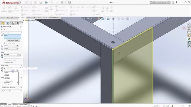 【Solidworks】 Exercise 07 : ' Sheet Metal Table ' in version 2020 | 3D CAD Tutorial смотреть онлайн