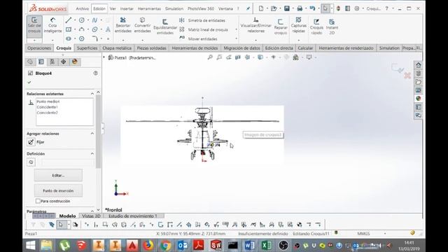Tutorial Helicoptero AH 64 Apache solidworks parte 1 смотреть онлайн