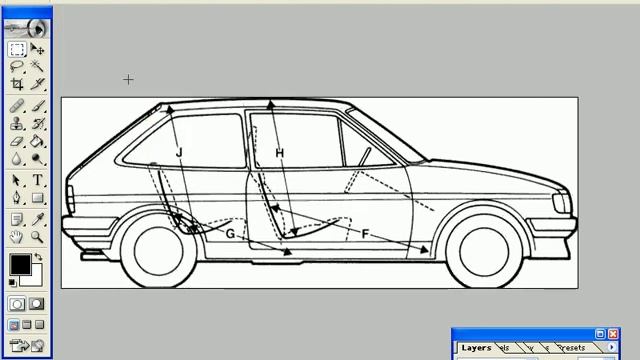 Modeling a car in 3ds max - Episode 1 - Creating Blueprints ( Updated Links ) смотреть онлайн