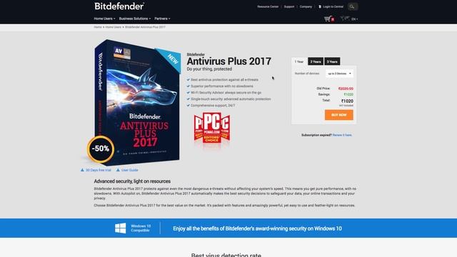 Bitdefender Antivirus Plus 2018 | 50% Discount Coupon Code смотреть онлайн