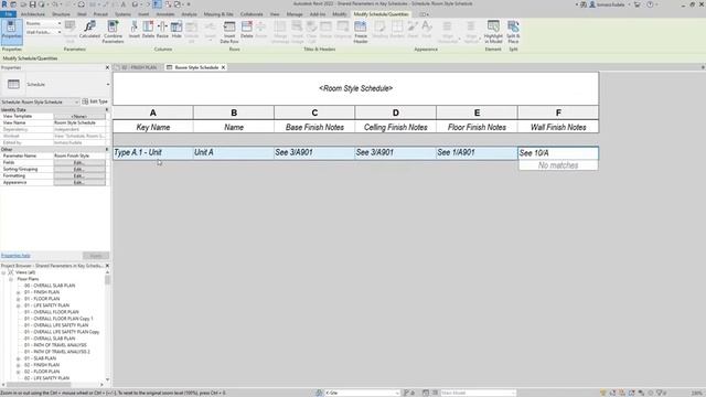 shared parameters in key schedules-revit 2022 newfeatures смотреть онлайн
