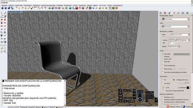 Cómo realizar y configurar render en Rhino 6 смотреть онлайн