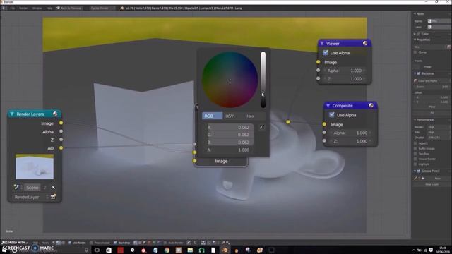 The simplest way to create AO in Blender - Quick Tutorial смотреть онлайн