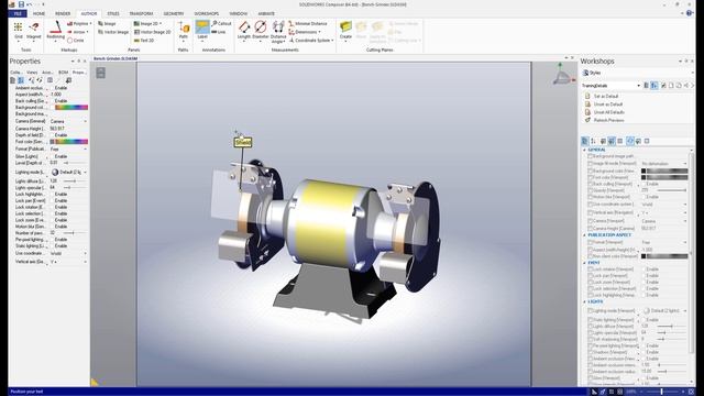 SOLIDWORKS Composer Quick Start Guide #4: Styles смотреть онлайн