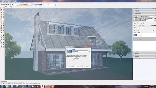 How to add a sky to your Sketchup model смотреть онлайн