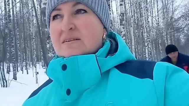 Часть-2 Лыжная база "Соболëк"/покатались и шашлычок пожарили. смотреть онлайн