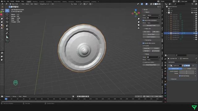 Stylized Training Dummy - 3D Modeling Timelapse смотреть онлайн