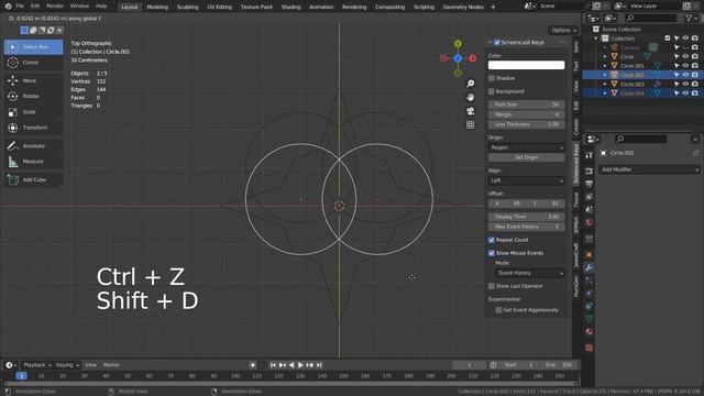 Blender Tutorial - Screw modifier смотреть онлайн
