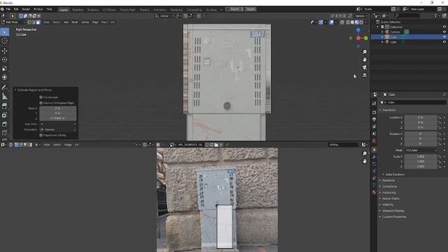 How To Model And to Texture Quick From Photo In Blender!!! смотреть онлайн
