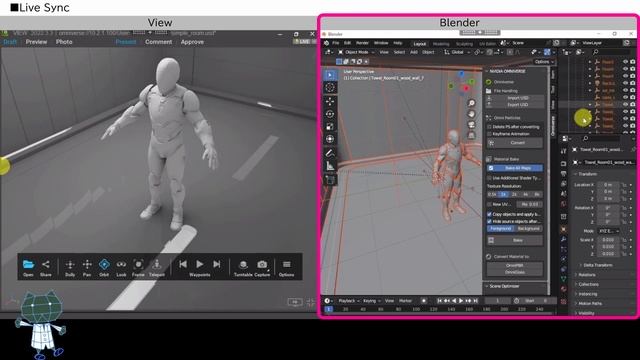 【Vol.2-9】BlenderとNVIDIA Omniverse™ View　 Nucleusサーバーを利用した簡単ワークフロー例【NTTPCコミュニケーションズ】 смотреть онлайн