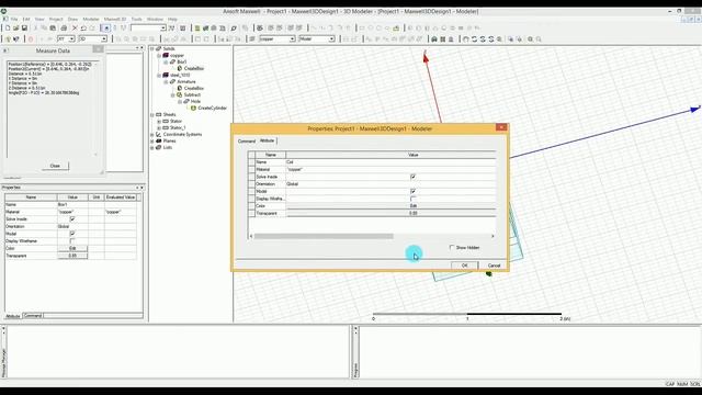 214- Ansys Maxwell- Equivalent Circuir Extraction/ Linear Motion (Actuator) [2/4] смотреть онлайн