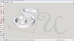 Creating An Image Outline In SketchUp