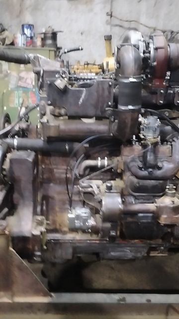 Ремонт трактора чтз обкатка ДВС Д-160