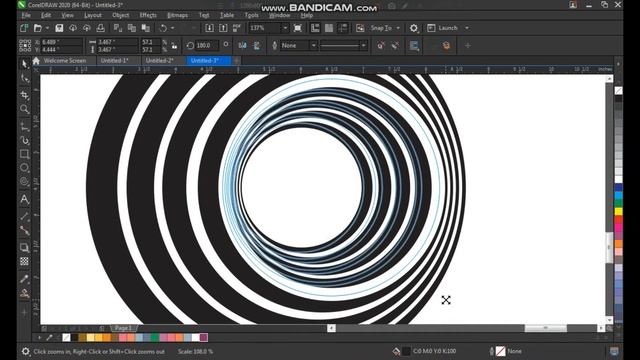 HOW TO MAKE OPTICAL ILLUSION CIRCLE IN CORELDRAW | CORELDRAW TUTORIALS | DOCTOR DESIGN смотреть онлайн