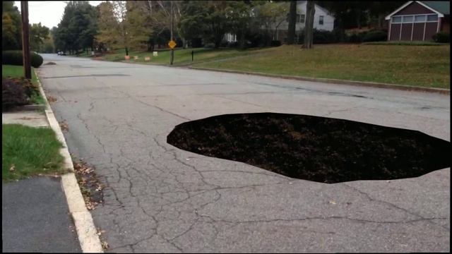 Blender 3D Tracking test hole in the street смотреть онлайн