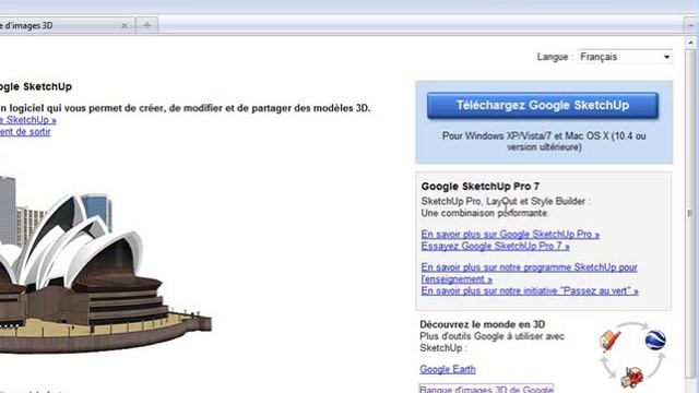 SketchUp : Présentation et installation смотреть онлайн