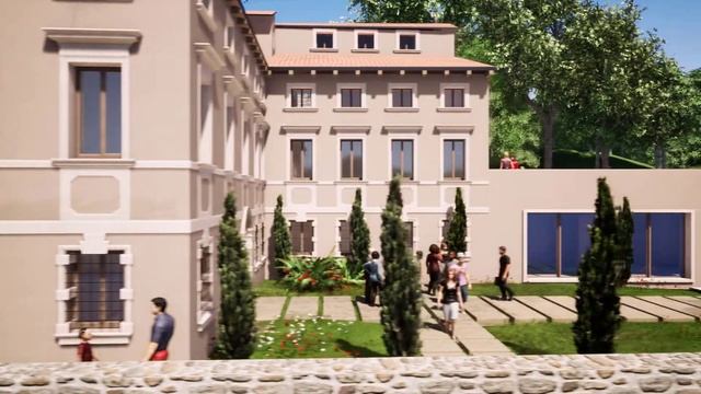 Villa Zamboni (VR) - SketchUp + Twinmotion смотреть онлайн