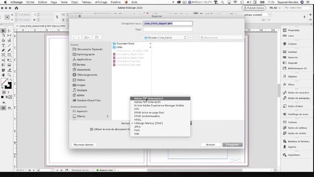 Adobe InDesign : Format IDML