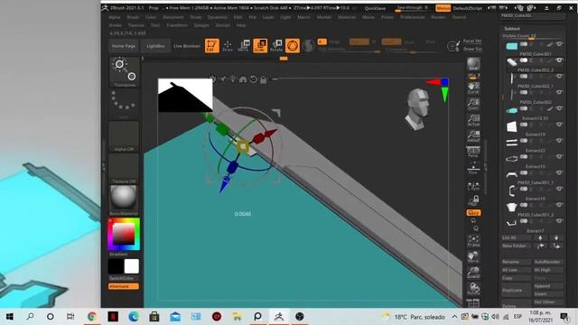 Zbrush 2021 - Props Design - Part 5. смотреть онлайн