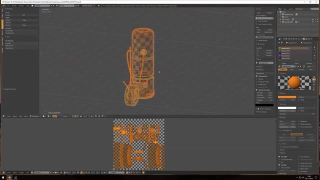 3. Blender 3D to Substance Painter Combining UVs into one UV Atlas смотреть онлайн