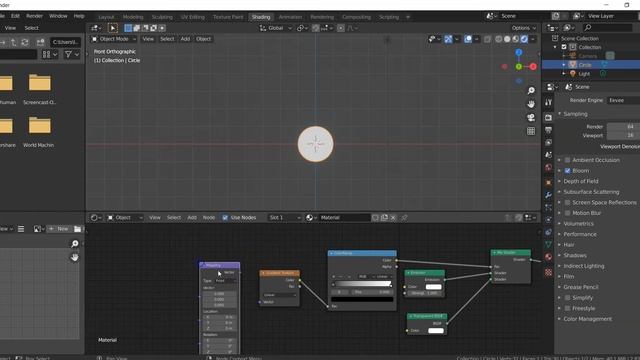 Blender Tutorial: Solar Eclipse Procedural for Beginners. смотреть онлайн
