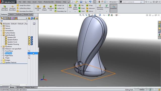 SolidWorks - Rendering and Visualization Tutorial | Display Options смотреть онлайн