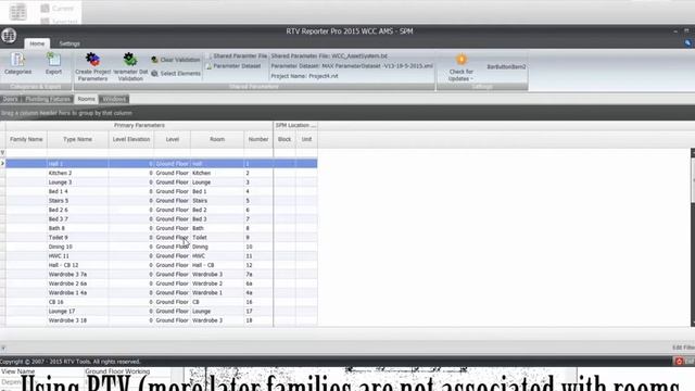 BIM Revit Existing Blg Model Setup for Data Extraction Part 1 of 8 смотреть онлайн