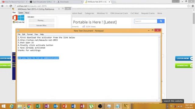 How to Activate windows 8.1 perminantly (build 9600) смотреть онлайн