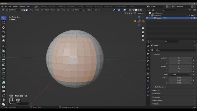 Blender 3D Malayalam Tutorial | 17 - Mesh Selection смотреть онлайн