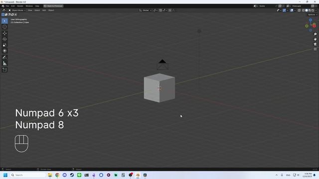 How to navigate the 3D viewport in Blender смотреть онлайн