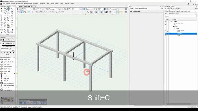 Vectorworks Spotlight: Kratownice elementy konstrukcyjne sceny смотреть онлайн