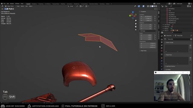 Subdivison Surface & Combining Modifiers Tutorial (Arijan) смотреть онлайн