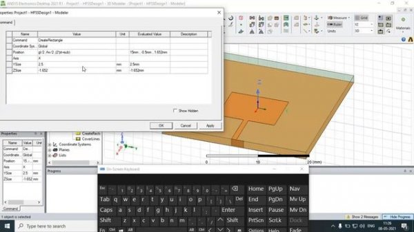 ANSYS HFSS basic tutorial