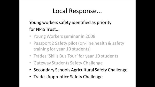 2014 07 31 11 04 PPSCN Webinar Series Workplace Safety смотреть онлайн