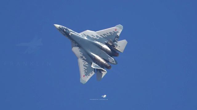 Complete Aerobatic Display Of Sukhoi-57 FELON! | 4K